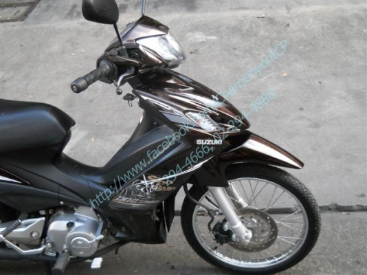 SUZUKI Shogun 125 Axelo ปี 2012 สตาร์ทมือ สภาพใหม่ เดิมๆ พร้อมใช้ SUZUKI Shogun 125 Axelo ปี 2012 สตาร์ทมือ สภาพใหม่ เดิมๆ พร้อมใช้