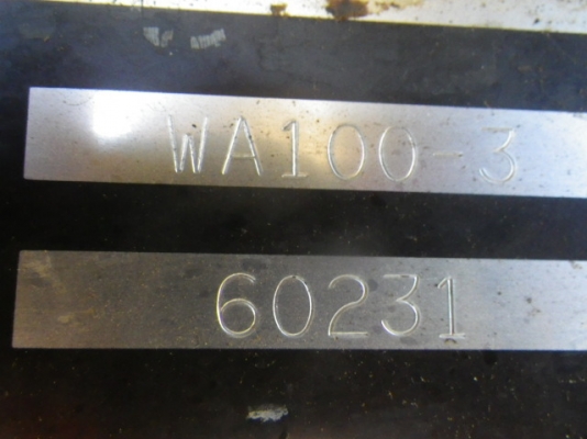 ขายรถตัก KOMATSU WA100-3