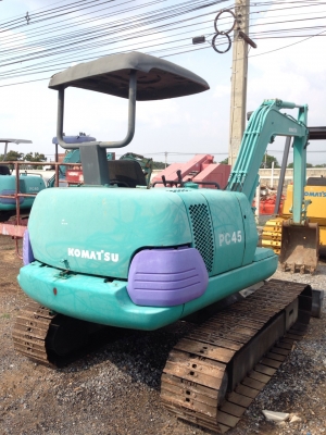 จองภายในเดือนนี้รับไปเลย ส่วนลด 60,000 บาท Komatsu PC45-1 ปั้มนิ้ว พร้อมใช้งาน ราคาพิเศษ