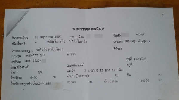 RCK สามเพลาแท้