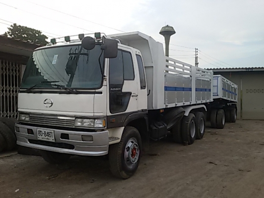 ขาย HINO 18 ล้อ 2 เพลา ดั้ม แม่-ลูก