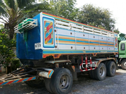 ขายถูก 2,250,000 บาทขายรถพ่วง ดั๊มแม่ ดั๊มลูก เอกสาร พร้อมโอนมือเดียว ออกห้าง วิ่งน้อย  157,000