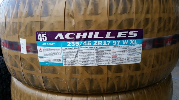 ยางใหม่ 235 45 17 อคิลิช