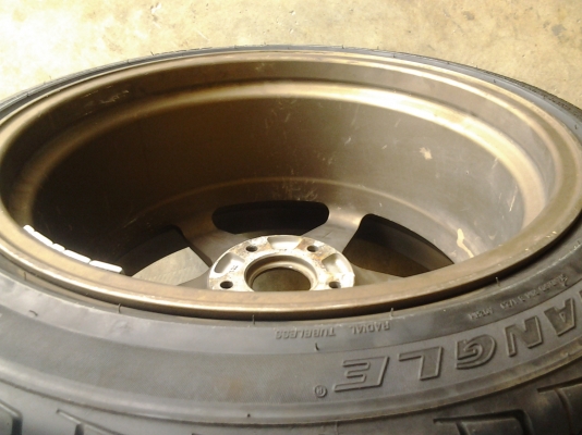 TE37 ก้านตรง ขอบ18 หน้า 9.5 หลัง 11 TE37 ก้านตรง ขอบ18 หน้า 9.5 หลัง 11