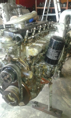 ขายเครื่องยนต์มิตซูฯ6D15 เทอร์โบ 235แรงม้า ฟิตเปรี๊ยะ!สวยมาก ติดดีไม่มีไอ