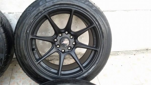 ล้อแม็กใหม่ ลาย xxr 527 15พร้อมยางปี14  สนใจติดต่อเล็กคลองสามครับ 081-3747940