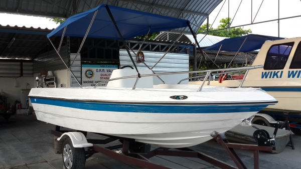 ขายเรือไฟเบอร์ใหม่ 15 ฟุต