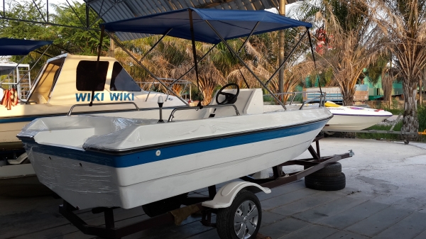 ขายเรือไฟเบอร์ใหม่ 15 ฟุต