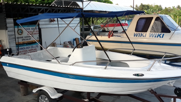 ขายเรือไฟเบอร์ใหม่ 15 ฟุต