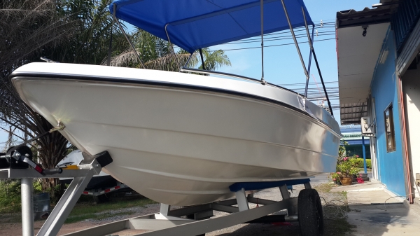 ขายเรือไฟเบอร์ใหม่ 15 ฟุต