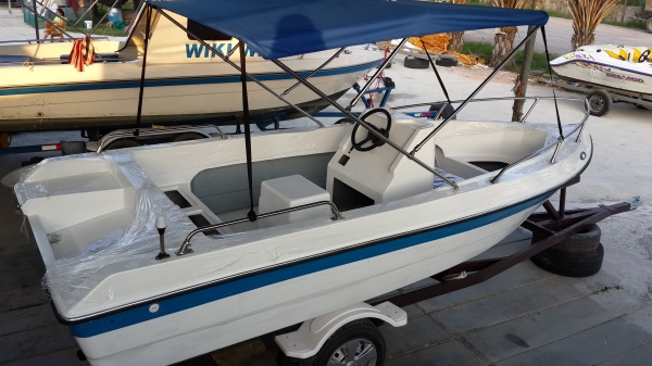 ขายเรือไฟเบอร์ใหม่ 15 ฟุต