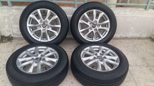 ขายล้อแม็กป้ายแดง mazda3 16"×6.5" et50 5รู114.3 พร้อมยาง ปี14 สนใจติดต่อเล็กคลองสามครับ 081-3747940 ขายล้อแม็กป้ายแดง mazda3 16"×6.5" et50 5รู114.3 พร้อมยาง ปี14 สนใจติดต่อเล็กคลองสามครับ 081-3747940