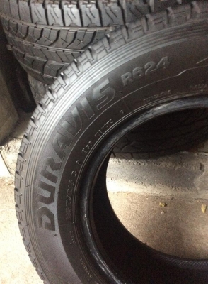 Bridgestone duravis R624. ตัวไหม่ล่าสุด 215-70-15 ปี14. 1ชุด