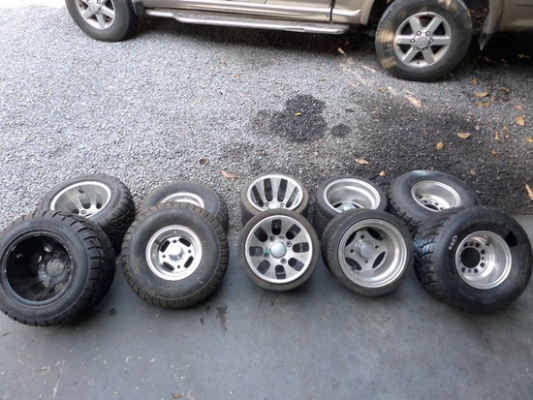 ล้อ ATV  สภาพสวย มีหลายขนาดค่ะ