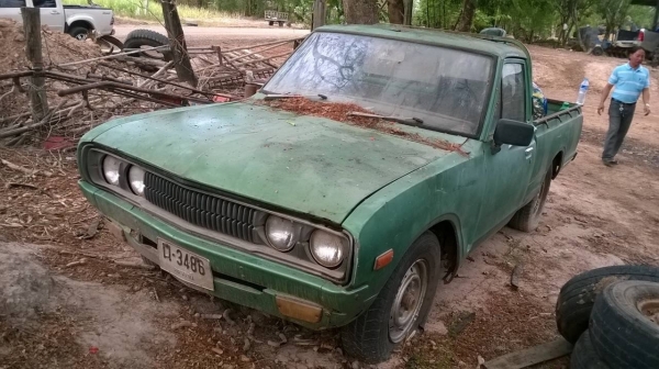 ขายกระบะ DATSUN 4 ตะขอ เครื่องเบนซิน คัสซีสวย รถขับใช้งานได้ปกติ ไม่มีเอกสารนะครับ ราคาต่อรองได้