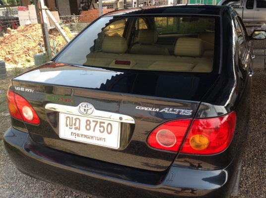 TOYOTA ALTIS ปี 2003 1.6 รุ่น E ABS-LPG
