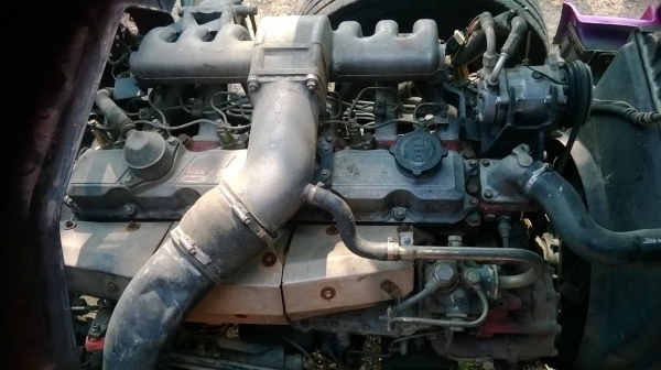 ขาย HINO 3M สองเพลาดั๊ม กระบะเหล็กต่อใหม่ รถปี 39