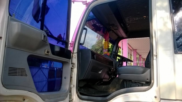 ขาย HINO 3M สองเพลาดั๊ม กระบะเหล็กต่อใหม่ รถปี 39