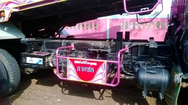 ขาย HINO 3M สองเพลาดั๊ม กระบะเหล็กต่อใหม่ รถปี 39