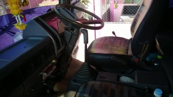 ขาย HINO 3M สองเพลาดั๊ม กระบะเหล็กต่อใหม่ รถปี 39