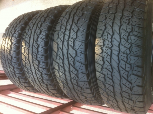 ล้อApache15 พร้อมยางDunlop31 ดอกเต็มๆ