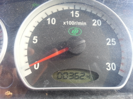 แทรกเตอร์แชมป์ MX 6255 4 WD 2 เพลาพร้อมใบมีดดันหน้า  362 ชั่วโมงสภาพดี ..