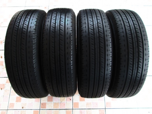 ยาง 205-70-15 BRIDGESTONE DURAVIS ปี14 งามๆ (1ชุด)