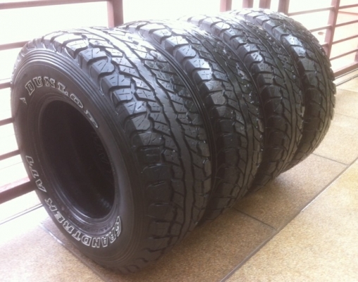ยาง Dunlop AT1 เบอร์ 31 10.5 R15 ปลายปี11 ไม่ปะ ไม่บวม ดอกหนาๆใช้ได้อีกหลายปี