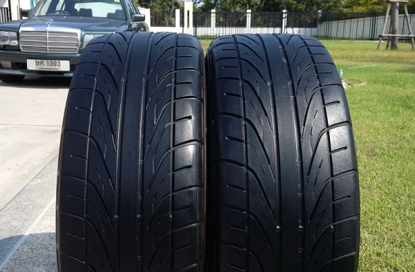 ยาง,195-55-15 DUNLOP DZ101 ปลายปี12หนึ่งคู่ 1,200