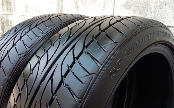 ยาง,205-45-17 DUNLOP LM703 ปี13 ดอกหนาไม่ปะหนึ่งคู่ 2,800