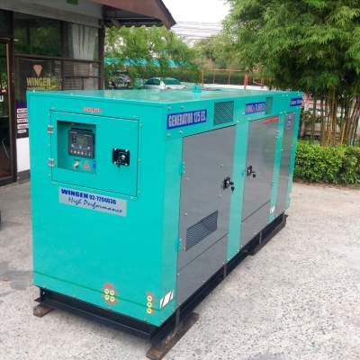 เครื่องปั่นไฟนำเข้าประกอบใหม่ 100/125 Kva.รับประกัน 12 เดือน