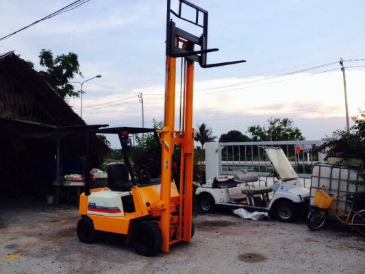 รถยกkomutsu fg10l-14 สภาพดีพร้อมใช้ เครื่องเกียร์ไฮดรอลิคดี