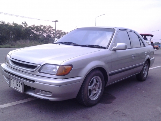 TOYOTA SOLUNA AUTO ปี97 แอร์เย็น กะโปรงเดิม คานเดิม ภายในสวย ภาษีเต็ม