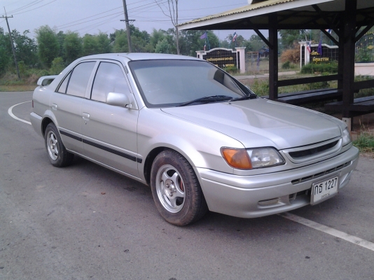 TOYOTA SOLUNA AUTO ปี97 แอร์เย็น กะโปรงเดิม คานเดิม ภายในสวย ภาษีเต็ม