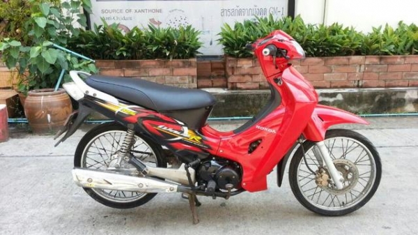 Honda wave125s สีแดง ยูบอก ไมดิจิตอล เครื่องดี 17000