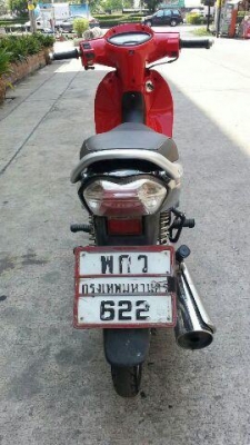 Honda wave125s สีแดง ยูบอก ไมดิจิตอล เครื่องดี 17000