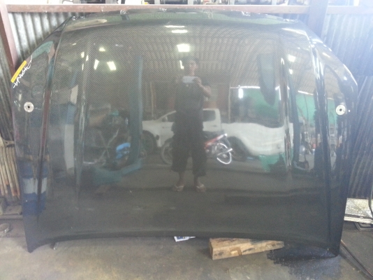 ขายฝากระโปรงคาร์บอน+แก๊ปหลังคาร์บอนใส่ออนิวดีแม็ก