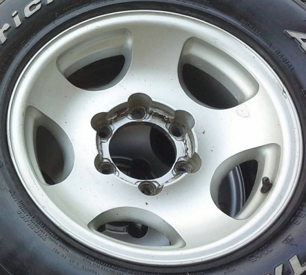 ขายล้อออฟโรดมือสองขนาด 16x8 off 0 ราคาถูก ลองดูก่อนครับ
