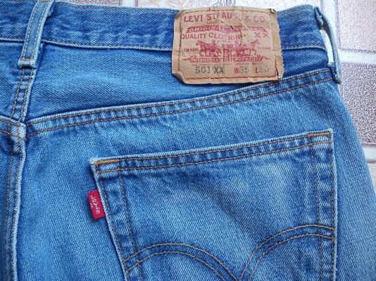 กางเกงยีนส์ Levis 501 made in MEXICO