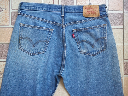 กางเกงยีนส์ Levis 501 made in MEXICO