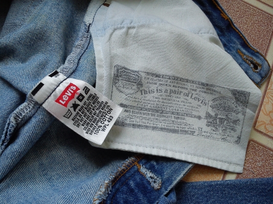 กางเกงยีนส์ Levis 501 made in MEXICO