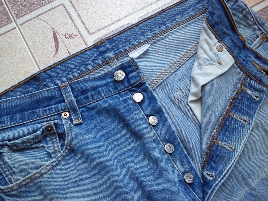 กางเกงยีนส์ Levis 501 made in MEXICO