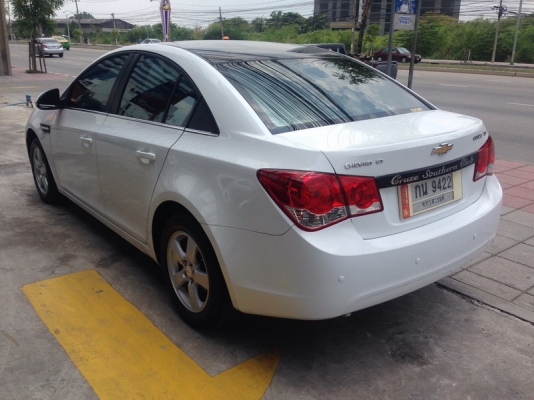 CHEVROLET CRUZE ปี 2013 มือเดียวออกห้าง รถสวย เครื่อง ช่วงล่าง สมบูรณ์ ภายในสภาพสวย สีสวย ล้อ MAX รถพร้อมช้งานทีนที จัดไฟแนนได้ ฟรีดาวน์