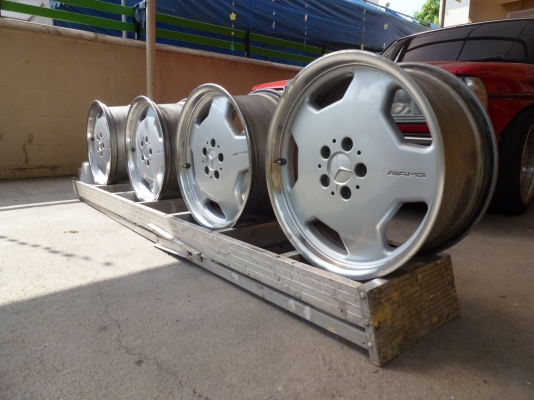 ล้อBENZ AMG STII 18x8.5" ET47 ทั้ง4ล้อ