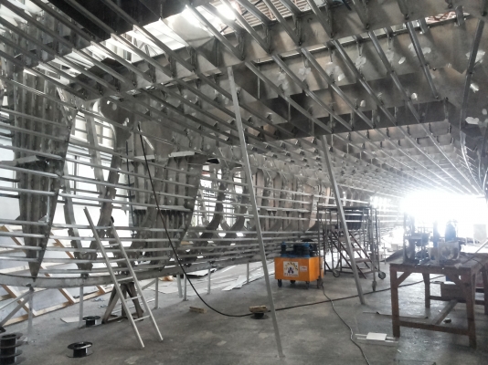 รับต่อเรืออลูมิเนียม