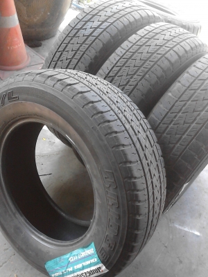 265/65R17 BRIDGESTONE DUELER H/L  ยางสวย ชุด 4 เส้น tel.081-427-3941