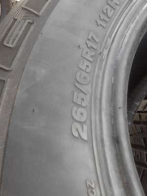265/65R17 BRIDGESTONE DUELER H/L  ยางสวย ชุด 4 เส้น tel.081-427-3941