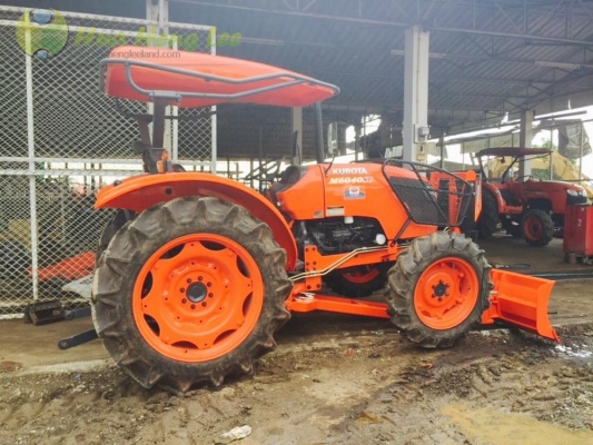 ขายรถไถมือสอง รุ่น M6040SU-High Lug พร้อมใช้ สวยๆ ชั่วโมงน้อย ผ่อนได้