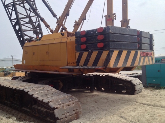 ขายเครนตีนตะขาบ SUMITOMO 150T สภาพพร้อมใช้งาน ติดต่อ อำพล 090-9694506, 080-3031241 ขายเครนตีนตะขาบ SUMITOMO 150T สภาพพร้อมใช้งาน ติดต่อ อำพล 090-9694506, 080-3031241