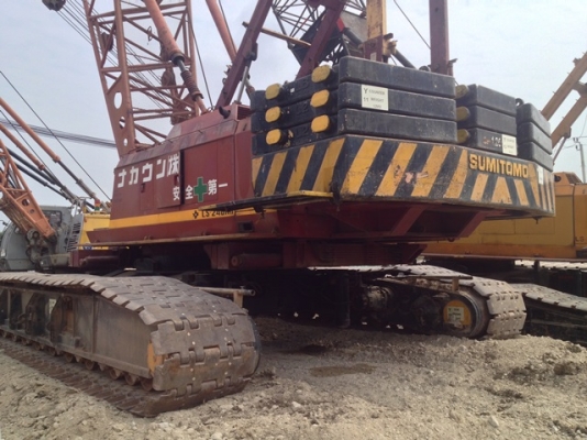 ขายเครนตีนตะขาบ SUMITOMO 150T สภาพพร้อมใช้งาน ติดต่อ อำพล 090-9694506, 080-3031241 ขายเครนตีนตะขาบ SUMITOMO 150T สภาพพร้อมใช้งาน ติดต่อ อำพล 090-9694506, 080-3031241